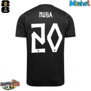 Norja Antonio Nusa #20 Vieraspaita MM-kisat 2026 Lyhythihainen